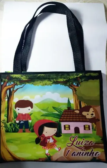 Ecobags Sacolas Chapeuzinho Vermelho
