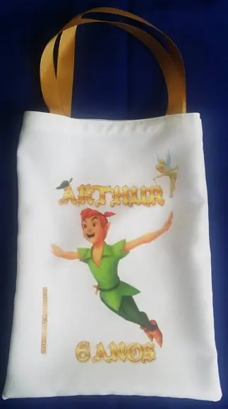 Ecobags Sacolas Tema Peter Pan