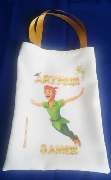 Ecobags Sacolas Tema Peter Pan
