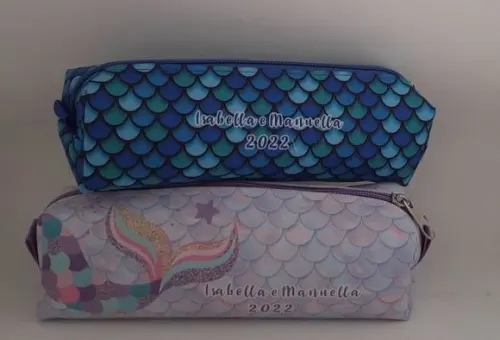 Estojo Escolar Personalizado Sereia