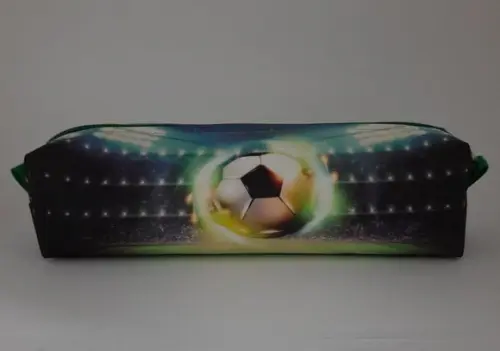 Estojo Escolar Personalizado Tema Futebol