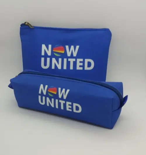 KIT 1 NECESSAIRE + 1 ESTOJO TEMA NOW UNITED