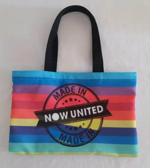 KIT 1 Sacolas +1 NECESSAIRE TEMA NOW UNITED