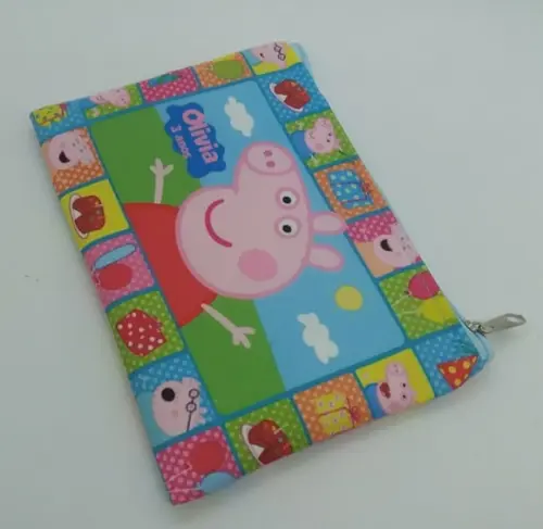 KIT 1 SACOLA + 1 NECESSAIRE TEMA Pepa