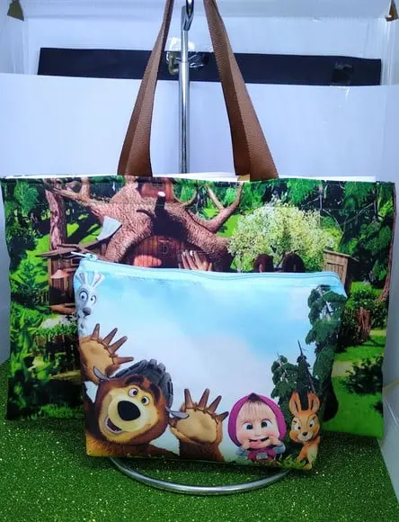 Kit 3 Peças Marsha e o Urso