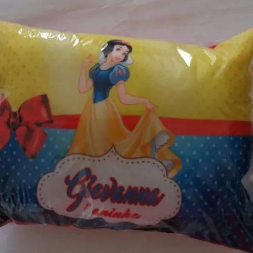 Kit Ecobag + Almofada Branca de Neve