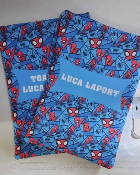 Kit de 2 Peça Roupas Limpas e Sujas Homem-aranha