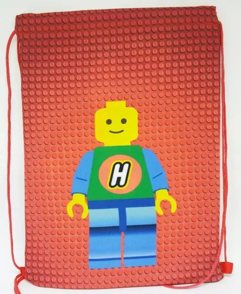 Kit Mochilas ou Sacolas Tema Lego