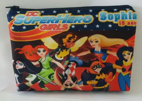 Kit Sacola + Necessaire Super Grils