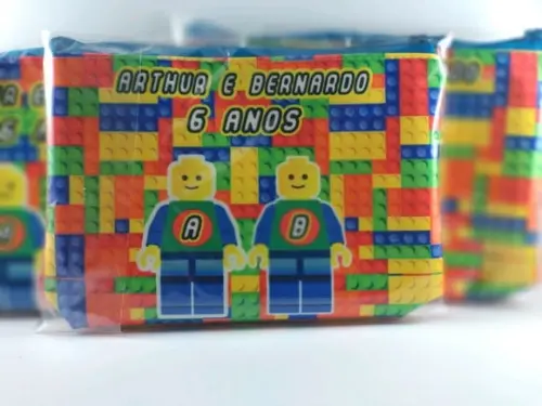 Mochila peças lego
