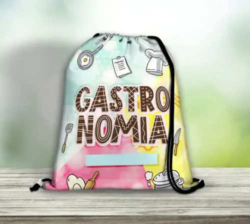 Mochilas 29X40 Gastronomia