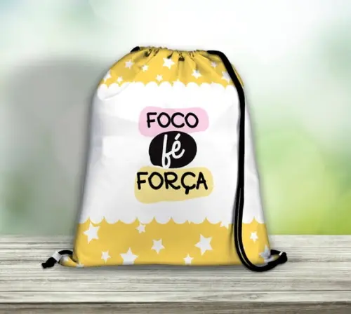 Mochilas 29X40 Foco Fé e Força