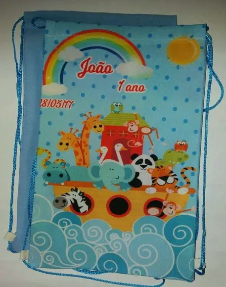 mochilas Arca de Noé ( azul escuro)