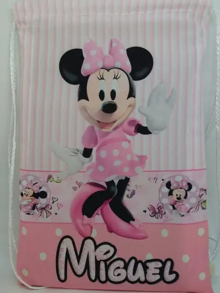 Mochilas Minnie Rosa