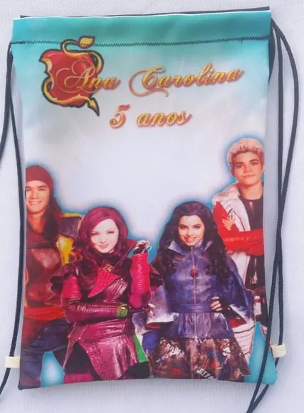 Mochilas ou Sacolas descendentes