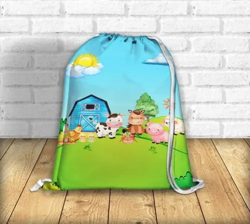 Mochilas ou Sacolas Fazendinha