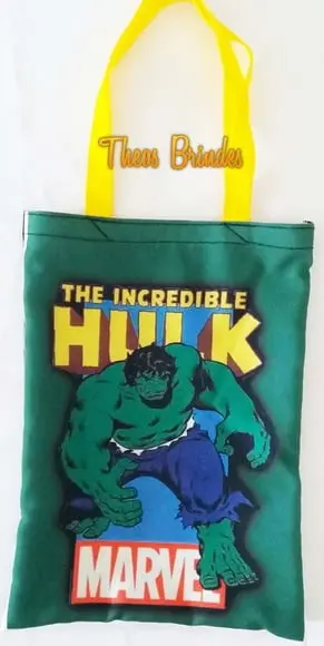 mochilas ou sacolas Incriável Hulk