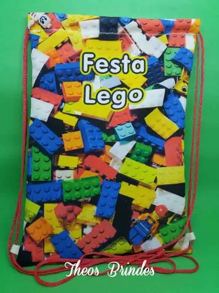 mochilas ou sacolas lego novo
