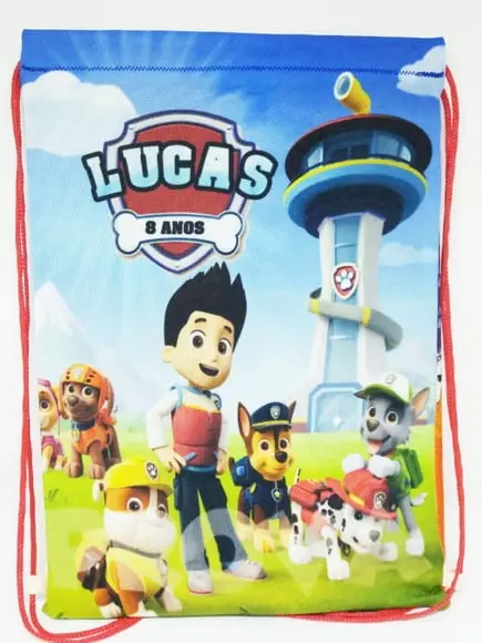mochilas ou sacolas Patrulha Canina