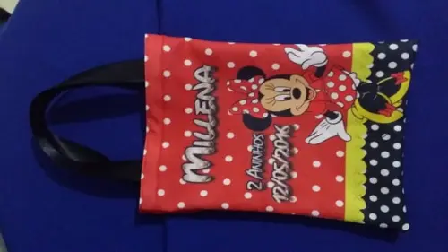 Mochilas ou sacolas Personalizadas - Tema Mickey