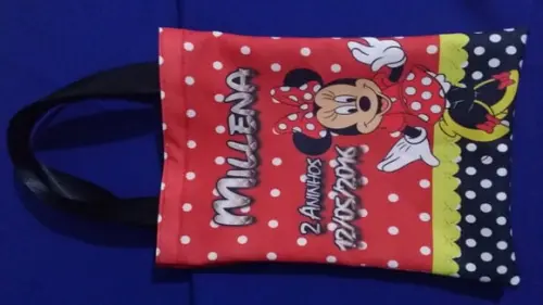 Mochilas ou sacolas Personalizadas - Tema Mickey