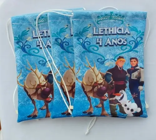 Mochilas ou Sacolas tema Frozen