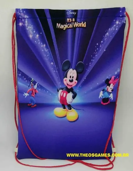 Mochilas ou Sacolas Tema Mickey