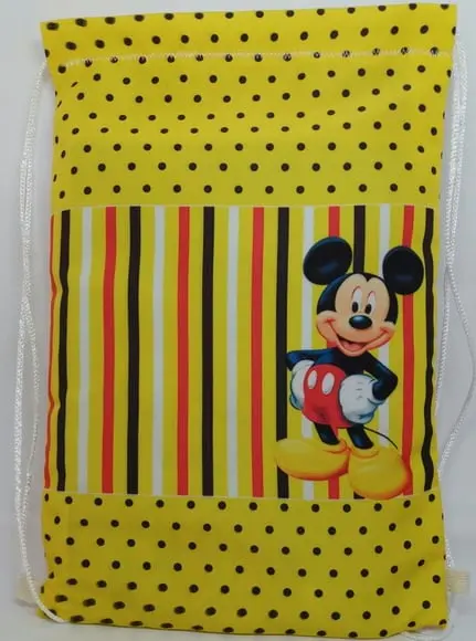 Mochilas ou Sacolas Tema Mickey