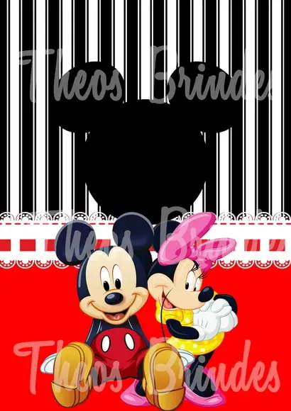 Mochilas ou Sacolas Tema Mickey 2