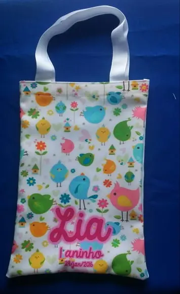 Mochilas ou Sacolas Tema passaros