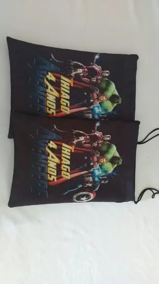 Mochilas ou Sacolas Tema Vingadores