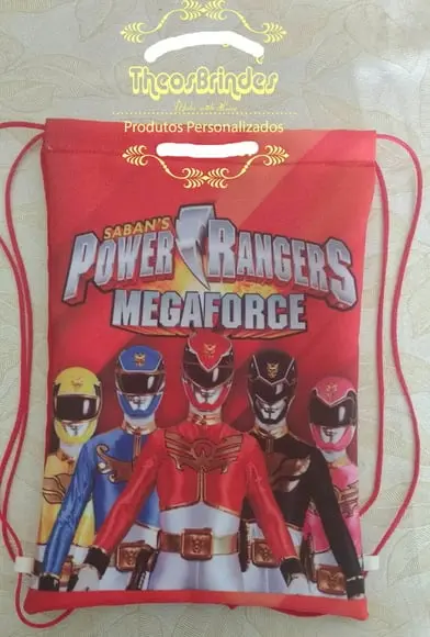 Mochilas Personalizadas - Power Rangers