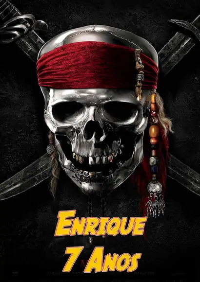 Mochilas Personalizadas - Piratas Caribe