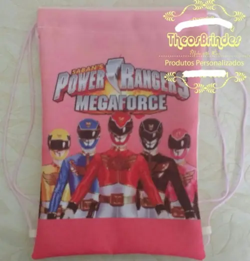 Mochilas Personalizadas - Power Rangers