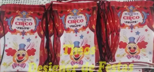 Mochilas Personalizadas - Tema Circo 2