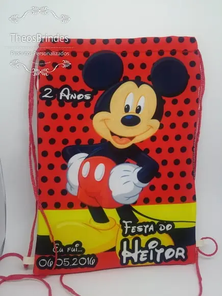 Mochilas Personalizadas - Tema Mickey