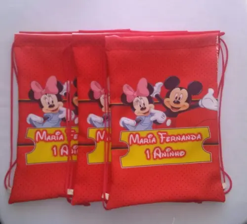 Mochilas Personalizadas - Tema Mickey