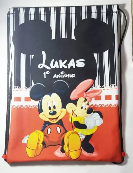 Mochilas Personalizadas - Tema Mickey