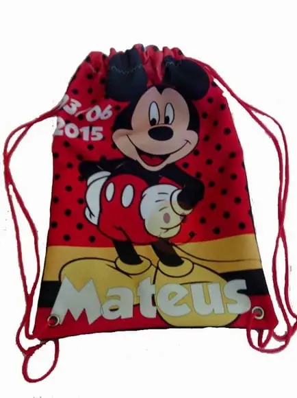 Mochilas Personalizadas - Tema Mickey