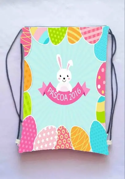 Mochilas Personalizadas - Tema Pascoa