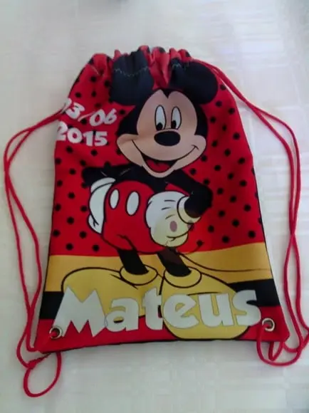 Mochilas Personalizadas - Tema Mickey