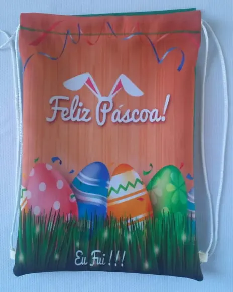 Mochilas Personalizadas - Tema Pascoa