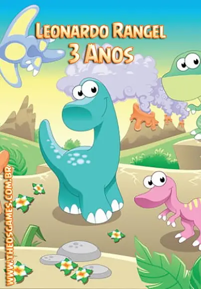 Mochilas Personalizadas -Tema Dinossauro