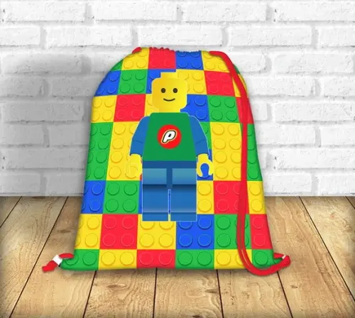Mochilas Personalizadas Lego Boneco