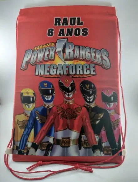 Mochilas power ranger Megaforce