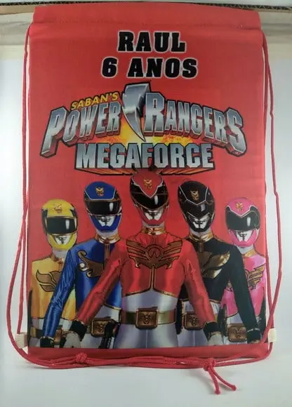 Mochilas power ranger Megaforce