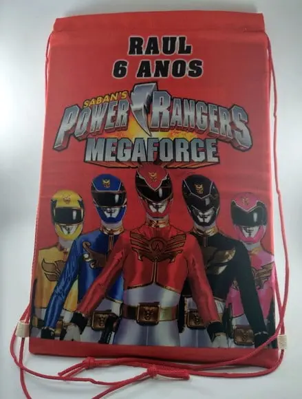 Mochilas power ranger Megaforce