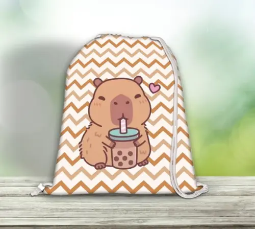 Mochilas Saco Tema Capivara