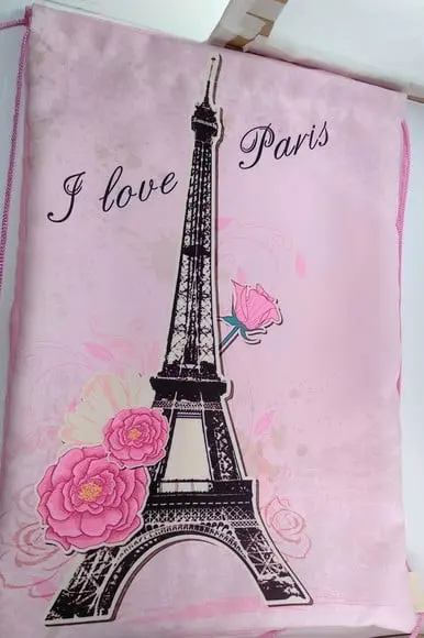 Mochilinha Paris e Torre Eifel 30x40
