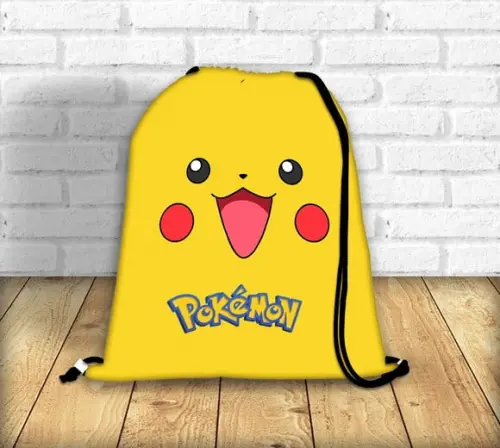 Mochilinha Personalizada Pokemon Picachu